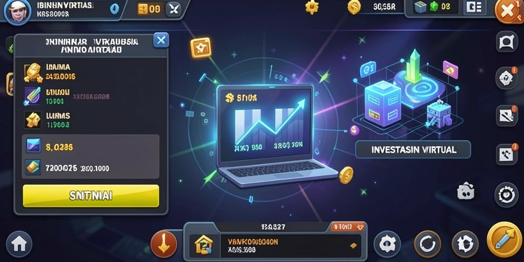 Tampilan awal game yang menawan dan penuh warna.