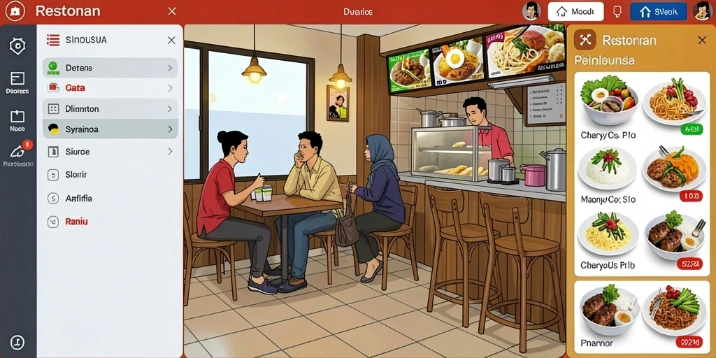 Tangkapan layar menampilkan antarmuka pengguna yang intuitif.