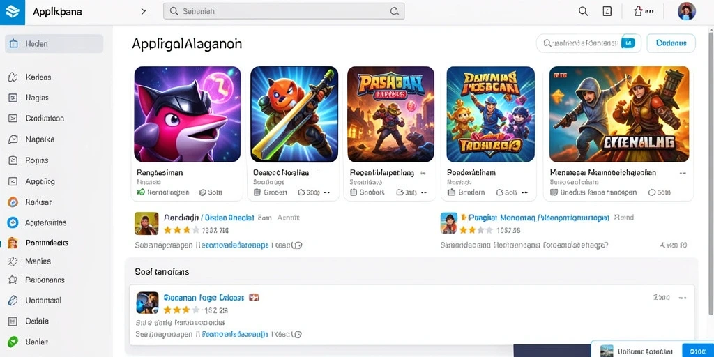 Screenshot menampilkan tampilan antarmuka pengguna yang ramah dan menarik.