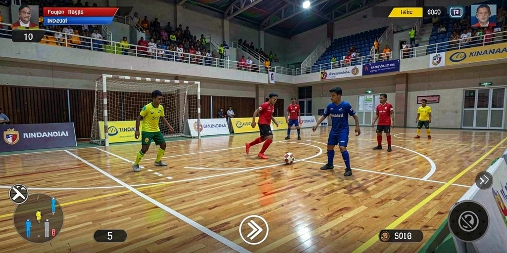 Tampilan antarmuka aplikasi yang menarik dan mudah dinavigasi.