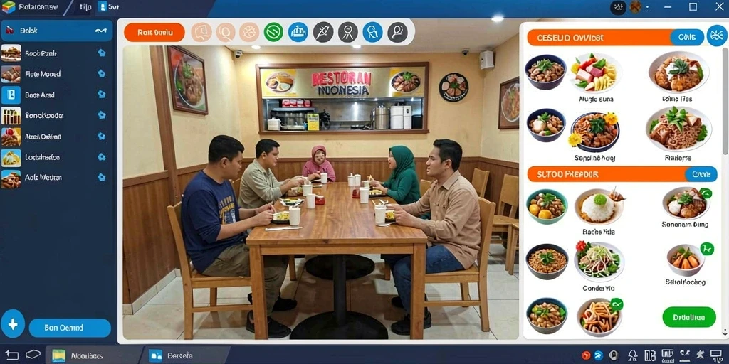 Tampilan antarmuka yang menarik dan mudah diakses.