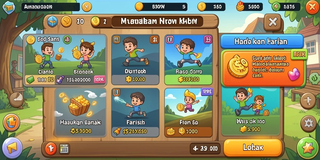 Tampilan awal KINGSLOT yang menarik dan penuh warna.