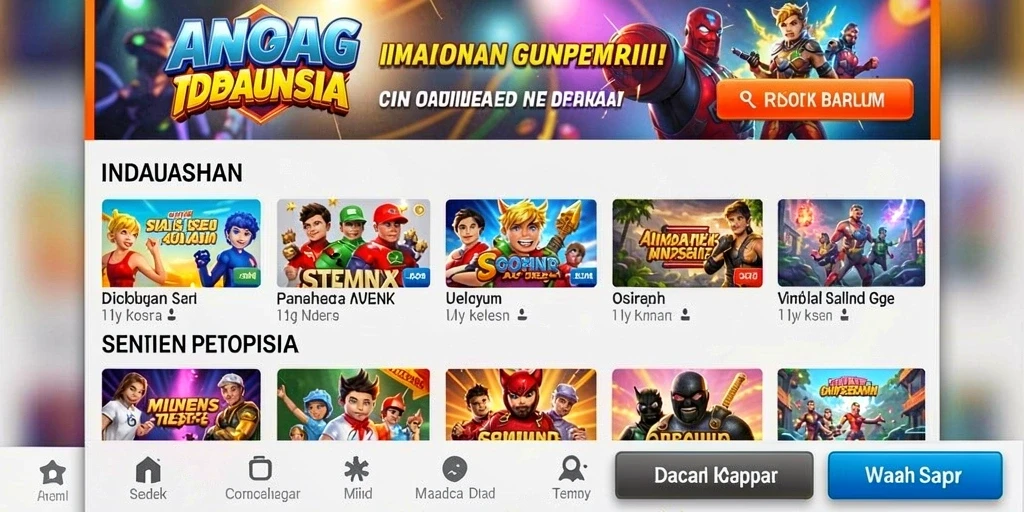 Tampilan antarmuka yang menarik dan mudah dinavigasi.