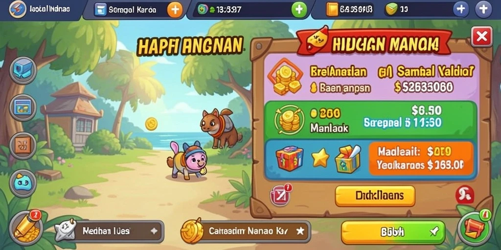 Tampilan antarmuka yang menarik dan mudah digunakan.