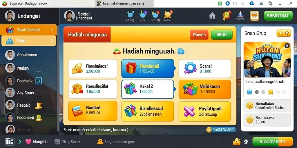 Tampilan awal aplikasi MZ356 yang menarik.