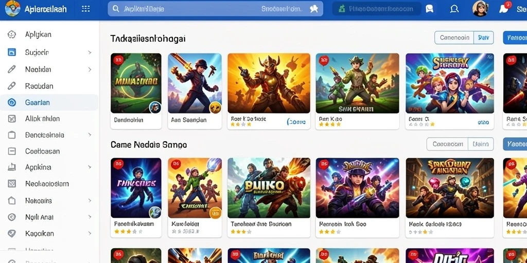 Tampilan awal aplikasi PANEN138 yang menarik.