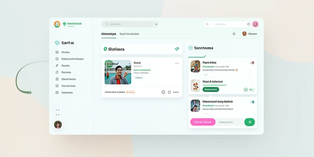 Tampilan antarmuka aplikasi yang user-friendly.
