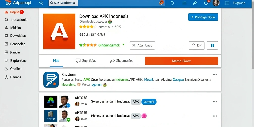 Antarmuka aplikasi yang user-friendly.