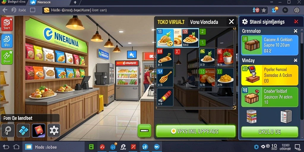 Tampilan antarmuka yang menarik dan user-friendly.