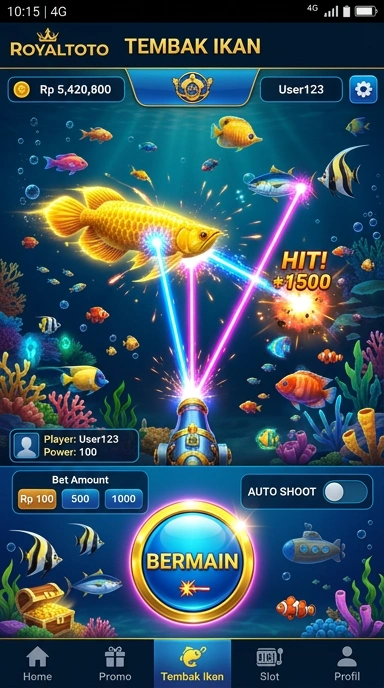 Galeri pratinjau visual royaltoto build APK resmi terbaru